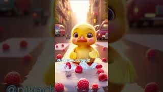 Theduckling just bought some raspberries and accidentally dropped them on the road raspberry duck [upl. by Caresse]