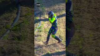 Motocross rider flips over handlebars as bike goes flying shorts crash motorsportaustralia [upl. by Donahoe]