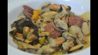 Moules au chorizo cookeo [upl. by Hughes]