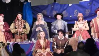 The Flaming Figgy Pudding Carol  Highland High School Madrigal singers 20131215 [upl. by Sukcirdor]