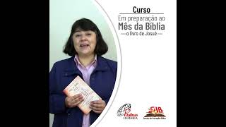 Curso de formação sobre o Livro de Josué tema do Mês da Bíblia de 2022 [upl. by Shields396]