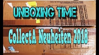 UNBOXING TIME  Erste CollectA Neuheiten 2018 sind eingetroffen [upl. by Mamie]