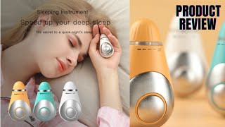 Microcurrent Sleep Holding Sleep Aid Instrument Pressure [upl. by Leirrad]