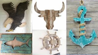 Scrap Wood Wall Decor and Scrap Wood Wall Art Ideas [upl. by Ominoreg822]