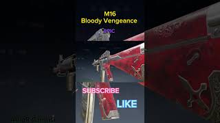 M16  Bloody Vengeance codm codmobile cod [upl. by Sylvia]