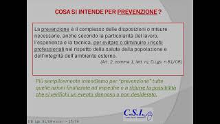 Formazione dei Lavoratori  Parte Generale 4 ore [upl. by Cybil]