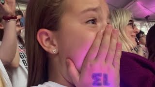 Little girl cries tears of joy at her first Taylor Swift concert  WooGlobe [upl. by Waiter]