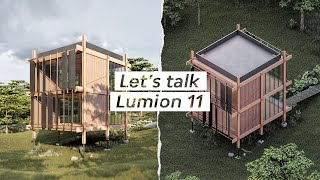 Lets talk Lumion 11 And how to use it in an Architecture workflow [upl. by Kip677]