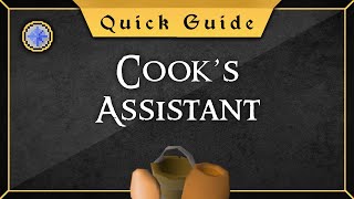 Quick guide Cooks Assistant Quest [upl. by Nhepets]