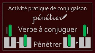 Conjugaison des verbes  Verbe Pénétrer [upl. by Cathie]