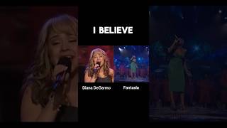 I Believe Fantasia VS Diana DeGarmo COMPARISON americanidol [upl. by Arber]