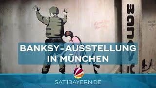 House of Banksy Neue Ausstellung in München [upl. by Ominorej83]