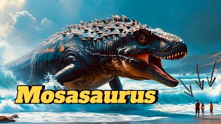 Mosasaurus El Gigante del Océano Prehistórico sabiasque mosasaurus prehistoric history epic [upl. by Llenwad]