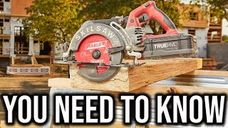 Skilsaw Cordless Worm Drive Circular Saw THINGS YOU NEED TO KNOW [upl. by Herald181]