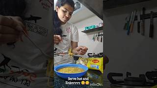 Special super creamy spicy soupy Maggie food vlogs cooking viralvideo shorts [upl. by Hasheem]