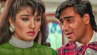 Mauka Milega To Hum  Udit Narayan  Alka Yagnik  Ajay Devgan  Raveena Tandon [upl. by Adav]