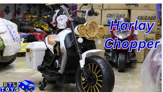 Harley Chopper Bike Review  Baby Battery Bike [upl. by Aramoj]