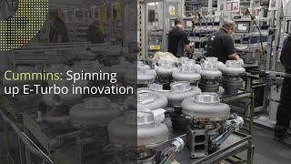 Cummins Spinning up ETurbo innovation [upl. by Earezed]