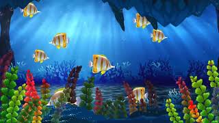 Lullaby for Babies to go to Sleep Animation Fish Baby Sleep Music for Deep Sleeping Mozzart [upl. by Naynek]