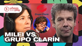 quotPara mí es una declaración de guerra al Grupo Clarínquot Martín Becerra sobre las medidas de Milei [upl. by Suollecram984]