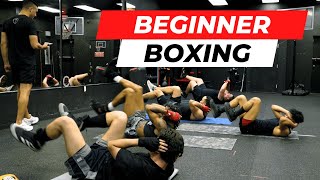 Beginner Boxing Training  Technical Drills [upl. by Pare]