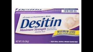 Desitin Maximum Strength Diaper Paste Original [upl. by Pfaff752]