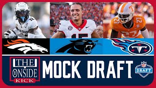 2025 NFL Mock Draft Picks 110 [upl. by Lyrehc]