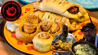 Brooklyn Style Sausage Rolls Recipe  Insane Pepperoni Rolls [upl. by Sonnnie610]