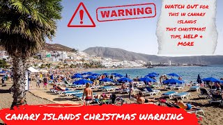 WARNING amp TipsCanary Islands Holidays Tenerife Gran Canaria Lanzarote [upl. by Nivloc]