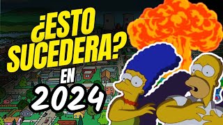 ✅Lo que los Simpson PREDIJERON para el 2024 te dejará sin palabras😱😱 😱 [upl. by Diaz134]