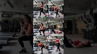 Lower workout exercise gymmotivation gym gymlife fitness fitnesslife sports motivation [upl. by Aymahs]