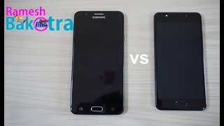 Yu Yureka Black vs Samsung On Nxt 2017 SpeedTest Comparison [upl. by Nomahs]