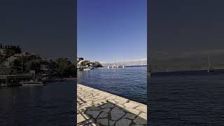 Kassiopi Greece 🇬🇷 Albania 🇦🇱 in the background [upl. by Sonnnie]