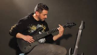 Washburn Parallaxe PXSOLAR170C  Clean Tones demo by Gianluca Lucarini [upl. by Nnyloj739]