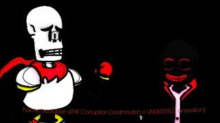 Karmic Beatdown FNF Corruption Deathmatch x UNDERTALE animation CANCELED [upl. by Ahsenod]