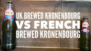 Why Is UK Brewed Kronenbourg 1664 Such An Inferior Beer UK Vs French Brewed Kronenbourg 1664 [upl. by Queridas]