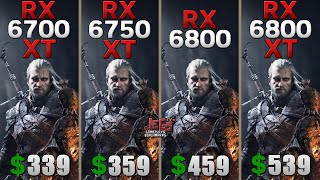 RX 6700 XT vs RX 6750 XT vs RX 6800 vs RX 6800 XT  Tested in 15 games [upl. by Bohner]