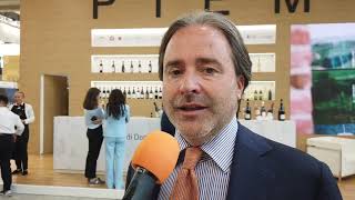 Vitaliano Maccario presidente Consorzio Barbera dAsti  56 ° Vinitaly Verona 15 aprile 2024 [upl. by Witte]