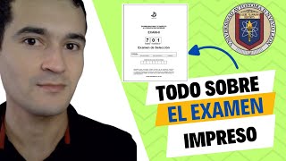 Exani II UANL  Conoce un examen IMPRESO Importante [upl. by Ardnalak]