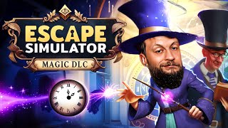 Escape From Chronomancy Hall  Escape Simulator  Magic DLC pt2 Full Playthrough [upl. by Moorish596]