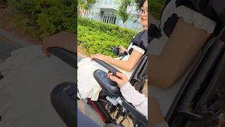 Chill out with your friends by electric wheelchairdisabledelderlywheelchairwalkerstroller [upl. by Wiley]