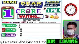 LOTTERY LIVE DEAR NAGALAND STATE LOTTERY SAMBAD DRAW 8PM RESULT 30062024 NAGALAND LOTTERY LIVE [upl. by Edwine520]