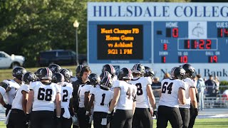 Football  Hillsdale postgame [upl. by Willamina]