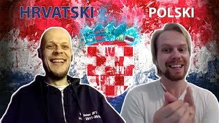 Is Polish similar to Croatian Polish Croatian Conversation [upl. by Aneerbas561]