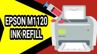 EPSON M1120 INK REFILL [upl. by Pani490]