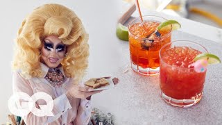 Trixie Mattel Makes a PBampJ and More Importantly a Cocktail  GQ [upl. by Tegan]