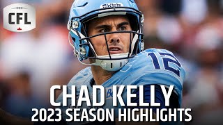 Chad Kelly 2023 CFL Highlights [upl. by Cuttler83]