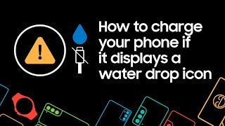 How to charge your phone if it displays a water drop icon [upl. by Pacificas804]