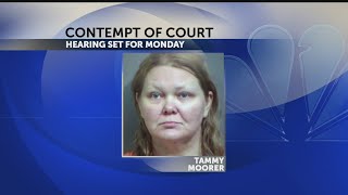 Tammy Moorer in court next week for contempt of court [upl. by Doolittle538]