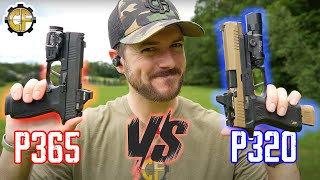 Sig Sauer P320 vs P365 Macro [upl. by Nirat]